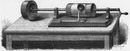 Le phonographe d'Edison servant à reproduire la parole : L'appareil. 言葉を再生するエジソンの蓄音機 機械