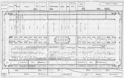 Vue générale de l'Exposition. 博覧会会場の概観図