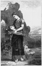 "Orphée, tableau de M. Gustave Moreau." 「オルフェウス」、ギュスターヴ・モロー画