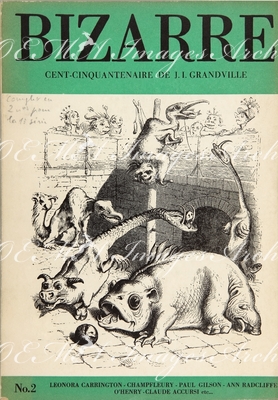 フランス雑誌『ビザール J.I.グランヴィル生誕150年記念号』 BIZARRE  Cent-cinquantenaire de J.I.Granville