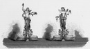 "Orfèvrerie : Exposition de M. Christofle. - Les ondines, sculpture de M. Klagmann." クリストフルの金銀細工製品 クラグマンの彫刻による「オンディーヌたち」