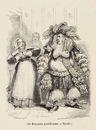 グランヴィル Grandville - モリエール作「町人貴族」《ニコール》 Molière 《Bourgeois Gentil homme》 Nicole