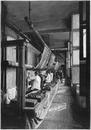 La manufacture des Gobelins à l'Exposition de 1900.- Les métiers de la Savonnerie.1900年博 1900年博覧会のゴブラン織り工場 － サヴォンヌリーの織機