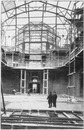 Les charpentes en fer.- Ossature du dome à l'angle de la facade sud.(Grand Palais.) 1900年博 鉄の骨組み － 南ファサード角のドームの骨組み（グラン・パレ）