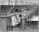 Modifications des ports de la Seine. 1900年博 セーヌ河岸の改修